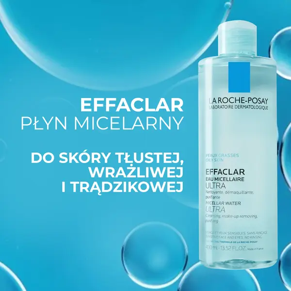 La Roche-Posay Effaclar płyn micelarny 400 ml
