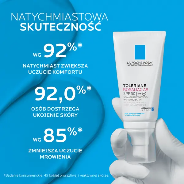 La Roche-Posay Toleriane Rosaliac AR SPF 30 krem nawilżający przeciw zaczerwienieniom 50 ml