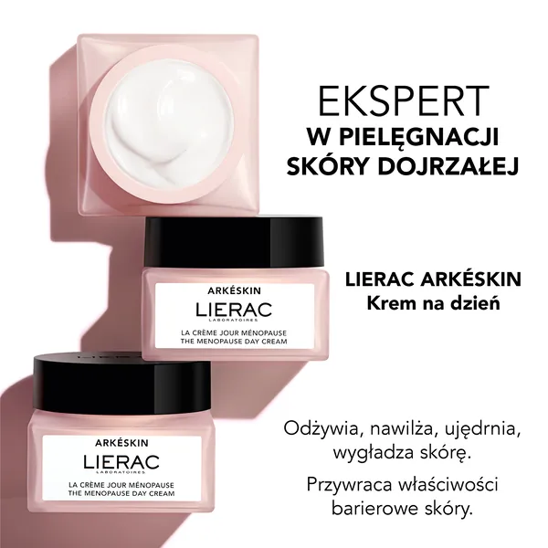 Lierac Arkeskin krem na dzień w okresie menopauzy 50 ml