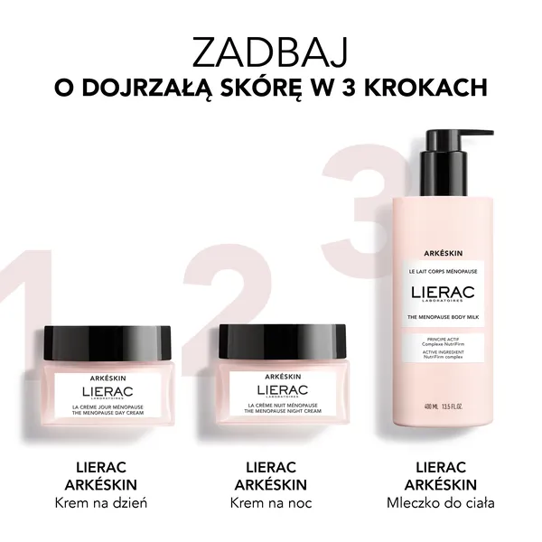 Lierac Arkeskin krem na dzień w okresie menopauzy 50 ml