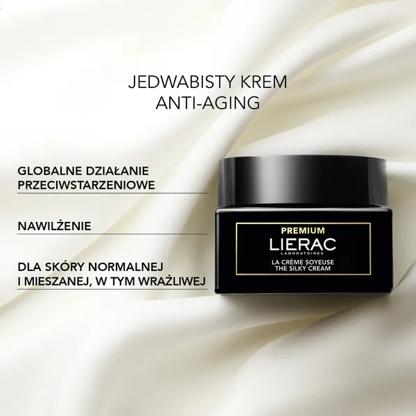 Lierac Premium jedwabisty krem przeciwzmarszczkowy refill 50 ml