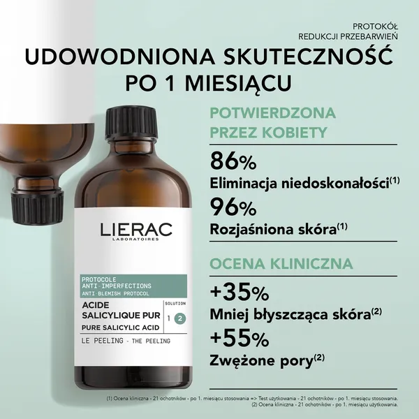 Lierac Protocole peeling z czystym kwasem salicylowym 100 ml
