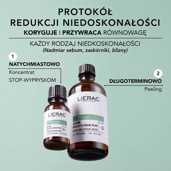 Lierac Protocole peeling z czystym kwasem salicylowym 100 ml