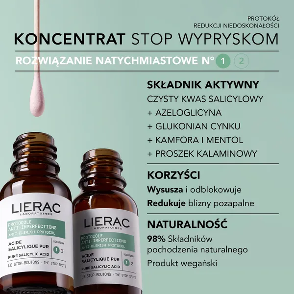 Lierac Protocole koncentrat stop-wypryskom 15 ml