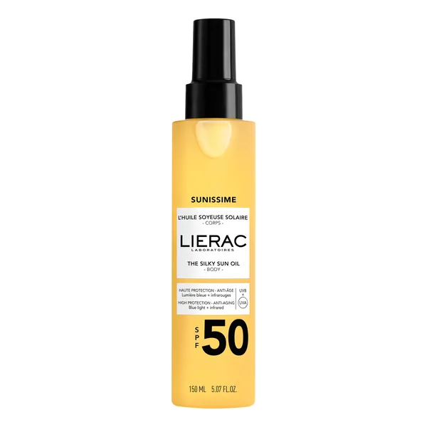 Lierac Sunissime jedwabisty olejek do ciała SPF 50 spray 150 ml
