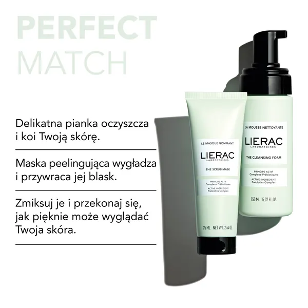 Lierac pianka oczyszczająca do twarzy 150 ml