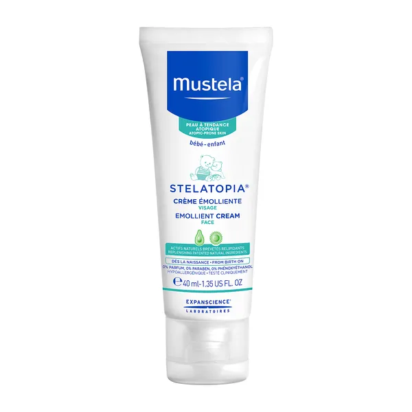 Mustela Stelatopia krem emolient do twarzy 40 ml