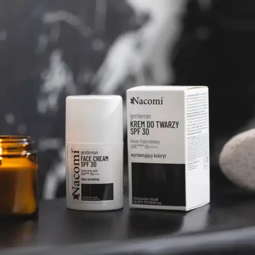 Nacomi Gentleman nawilżający krem wyrównujący koloryt skóry SPF 30 50 ml