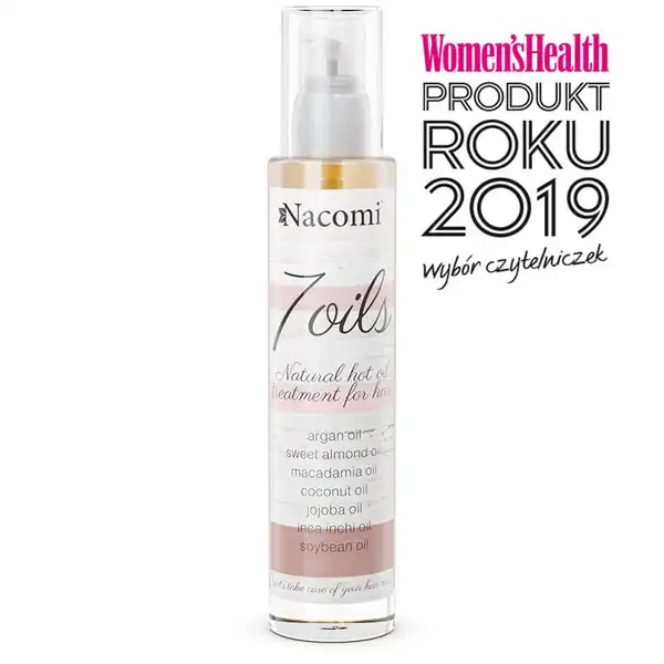 Nacomi maska do olejowania włosów 7 olei 100 ml