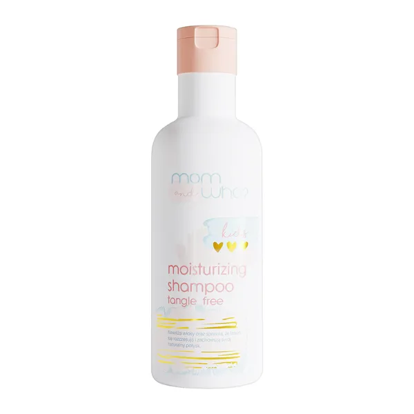 Nacomi Mom &amp; Who Kids nawilżający szampon zapobiegający plątaniu się włosów 250 ml