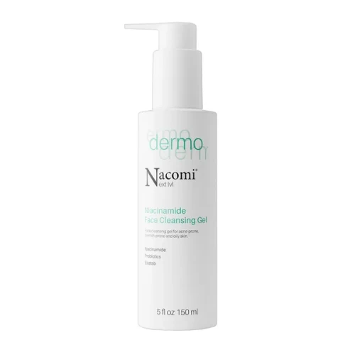 Nacomi Next LVL Dermo oczyszczający żel do mycia twarzy 150 ml