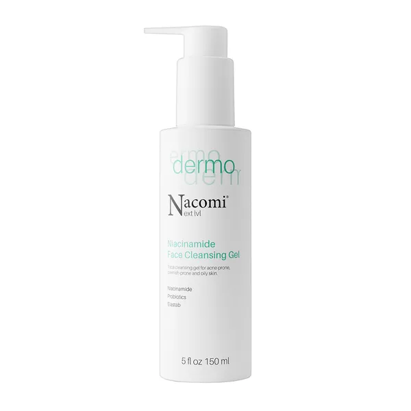 Nacomi Next LVL Dermo oczyszczający żel do mycia twarzy 150 ml