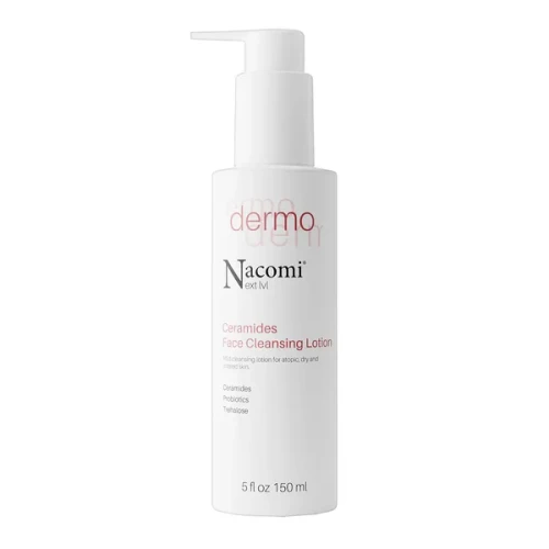 Nacomi Next LVL Dermo łagodna emulsja do mycia twarzy 150 ml