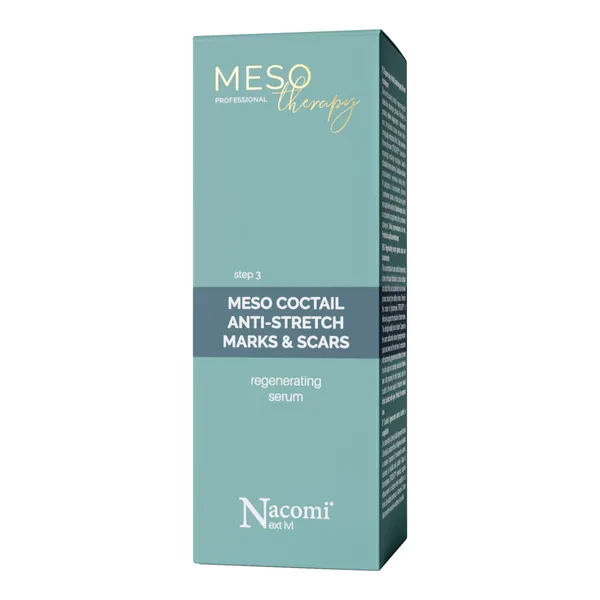 Nacomi Next LVL Meso therapy regenerujący koktajl zapobiegający bliznom i rozstępom 30 ml