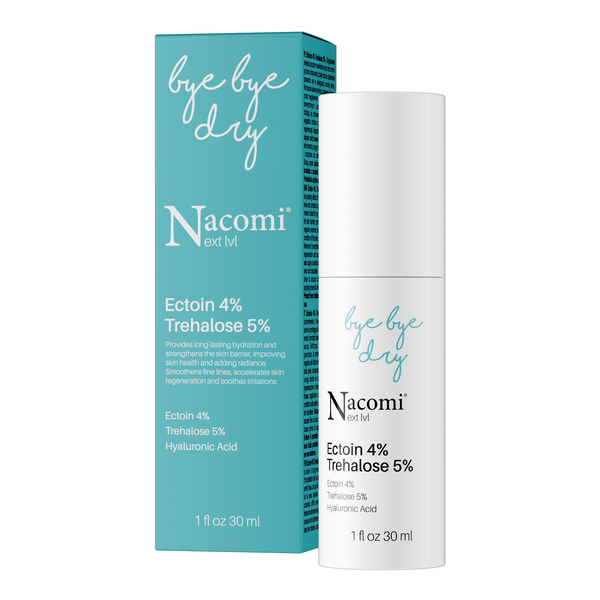 Nacomi Next LV, bye bye dry serum z ektoiną 4% i trehalozą 5% 30 ml