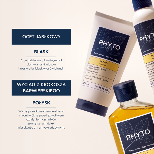 Phyto Blond odżywka wzmacniająca do włosów blond 175 ml