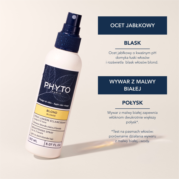 Phyto Blond spray rozświetlający do włosów blond 150 ml