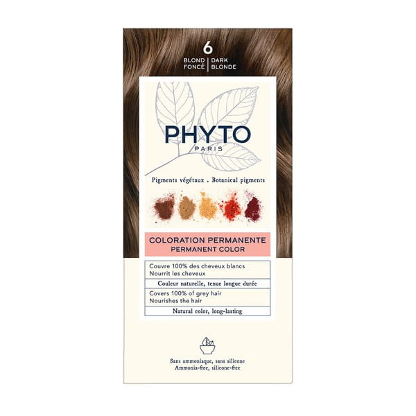 Phyto Color farba do włosów 6 ciemny blond 1 opakowanie