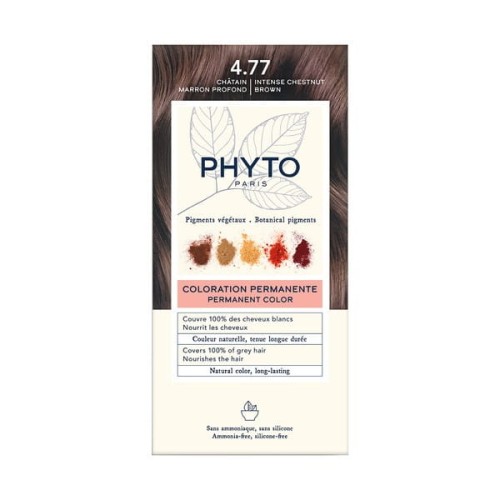 Phyto Color farba do włosów 4.77 intensywny kasztanowy brąz 1 opakowanie