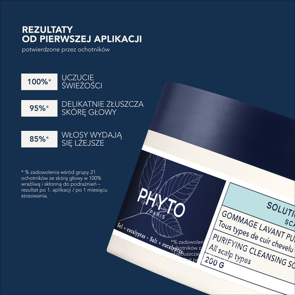 Phyto Scalp Solution oczyszczający peeling myjący 200 g