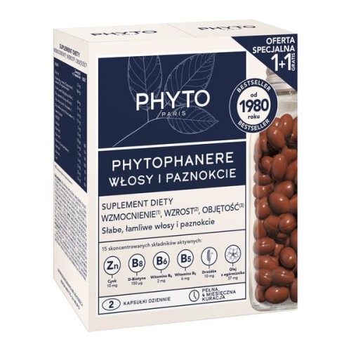 Zestaw Phytophanere kapsułki 2 x 120 szt.