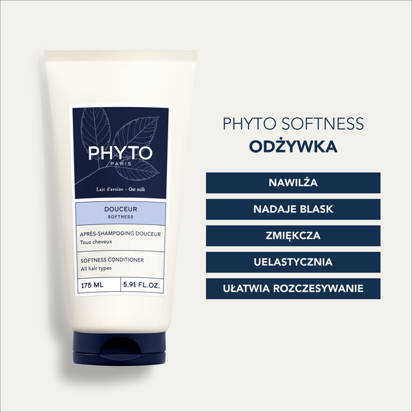 Phyto Softness odżywka ułatwiająca rozczesywanie do każdego rodzaju włosów 175 ml
