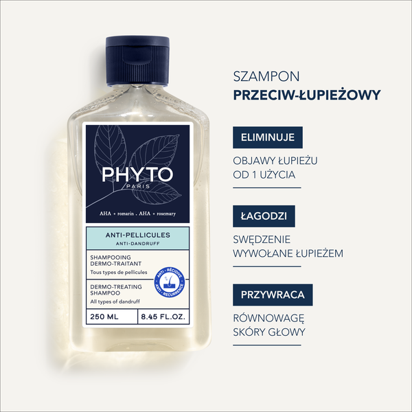 Phyto Scalp Solution Anti-Pellicules szampon przeciwłupieżowy 250 ml