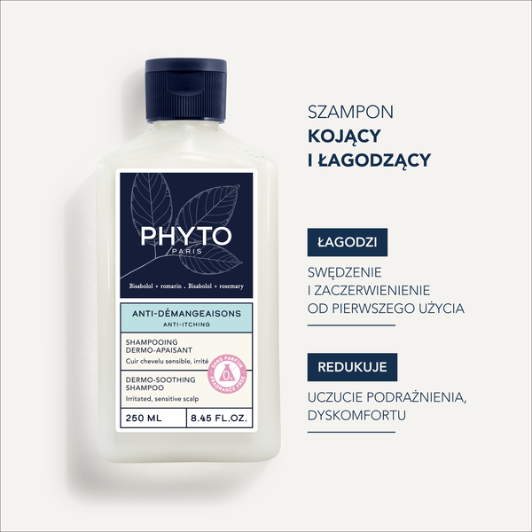 Phyto Anti-Demangeaisons szampon łagodzący 250 ml