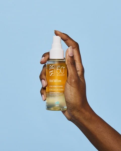 SVR Sun Secure Eau Solaire dwufazowy ochronny spray przeciwsłoneczny SPF50+ 100 ml