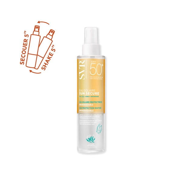 SVR Sun Secure Eau Solaire ochronny spray przeciwsłoneczny SPF 50+ 200 ml