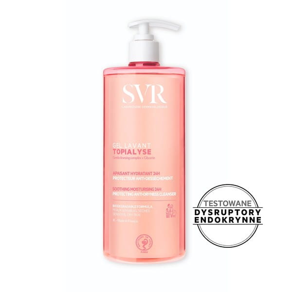 SVR Topialyse Gel Lavant żel do mycia skóry suchej i wrażliwej 1 l