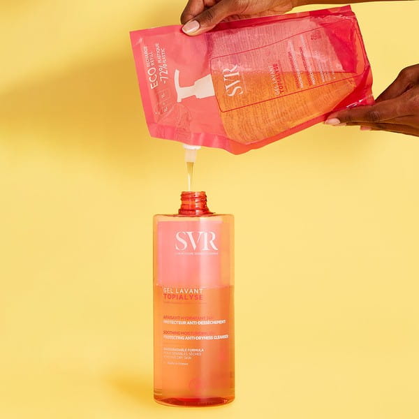SVR Topialyse Gel Lavant żel do mycia skóry suchej i wrażliwej 1 l