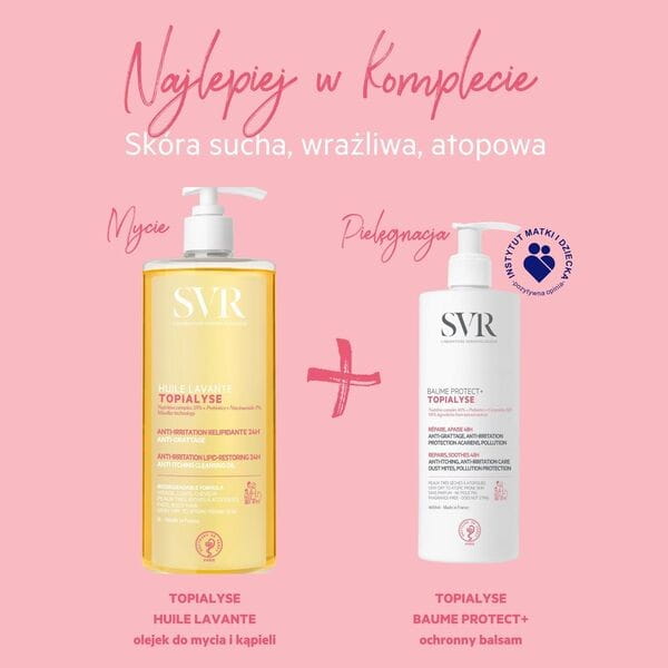 SVR Topialyse Huile Lavante olejek micelarny do mycia i kąpieli 1 l