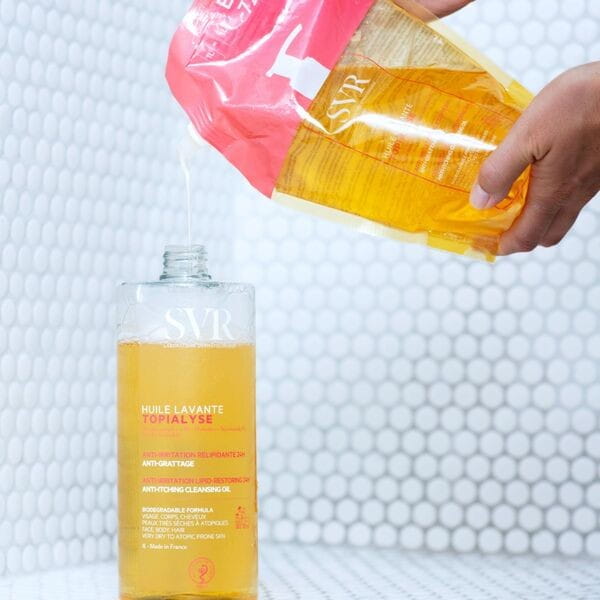 SVR Topialyse Huile Lavante olejek micelarny do mycia i kąpieli uzupełnienie 1 l