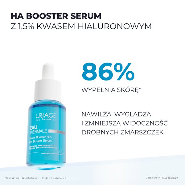 Uriage Eau Thermale Booster HA nawilżające serum do twarzy 30 ml