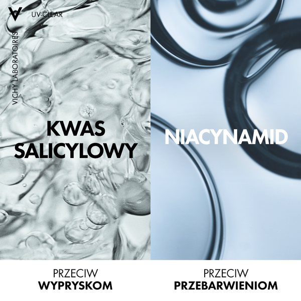 Vichy Capital Soleil fluid przeciw niedoskonałościom, SPF 50+ 40 ml