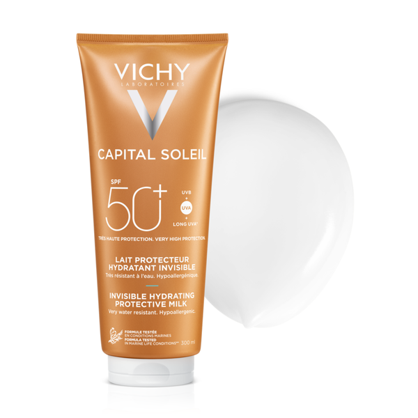 Vichy Capital Soleil Mleczko do twarzy i ciała SPF 50+ 300 ml
