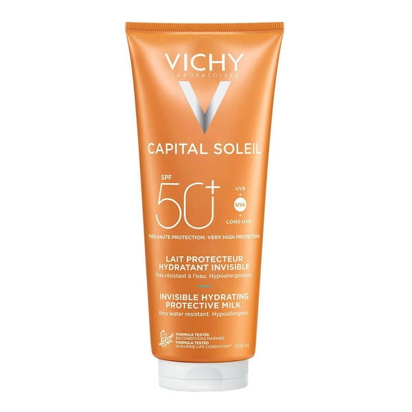 Vichy Capital Soleil Mleczko do twarzy i ciała SPF 50+ 300 ml