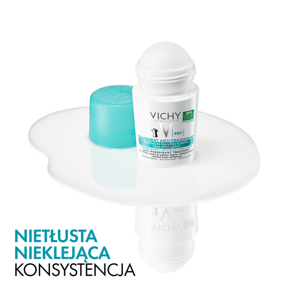 Vichy antyperspirant w kulce 48h, przeciw śladom na ubraniach 50 ml