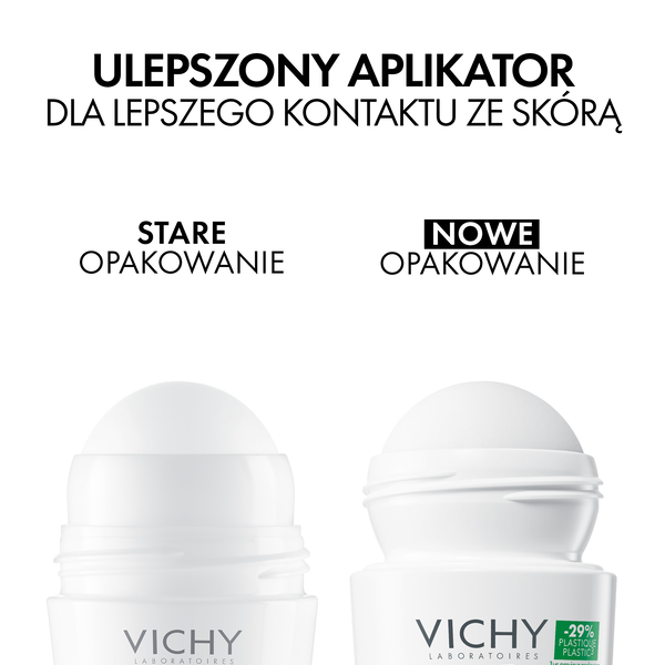 Vichy antyperspirant w kulce 48h, przeciw śladom na ubraniach 50 ml