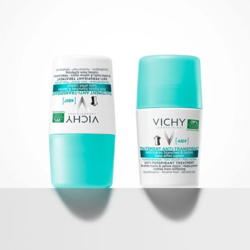 Vichy antyperspirant w kulce 48h, przeciw śladom na ubraniach 50 ml