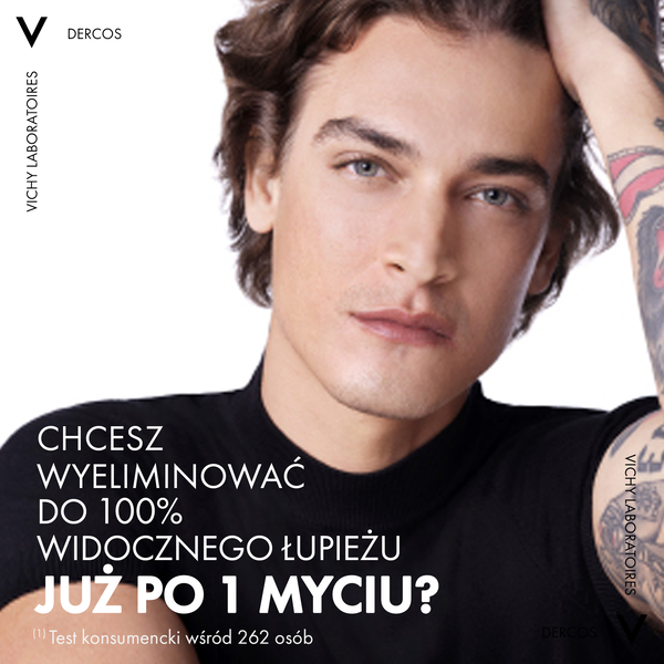 Vichy Dercos DS szampon przeciwłupieżowy, włosy normalne i przetłuszczające się 390 ml