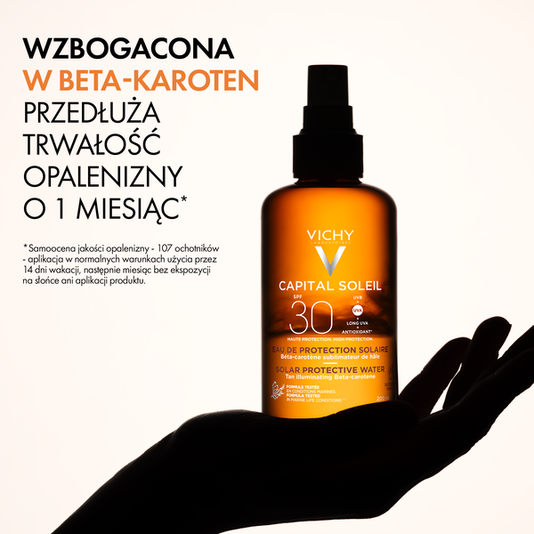 Vichy Ideal Soleil brązująca mgiełka SPF 30 200 ml