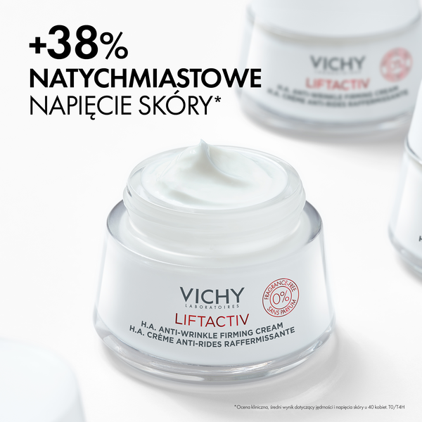 Vichy Liftactiv H.A. przeciwzmarszczkowy krem ujędrniający z kwasem hialuronowym bezzapachowy 50 ml