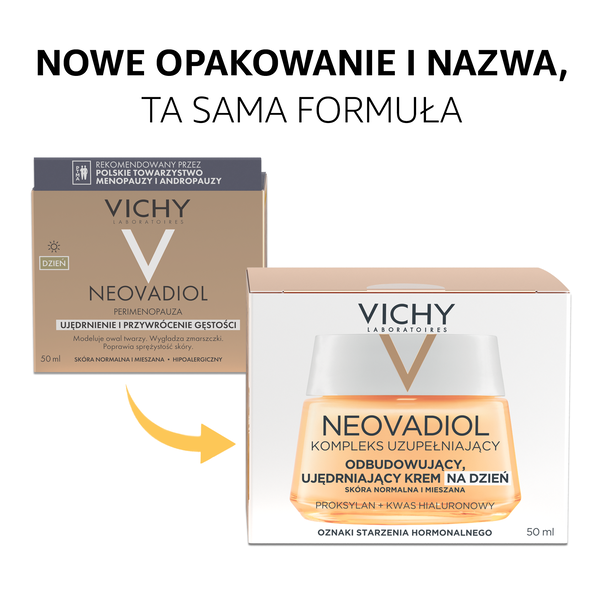 Vichy Neovadiol Kompleks Uzupełniający odbudowujący i ujędrniający krem na dzień dla skóry normalnej i mieszanej 50 ml