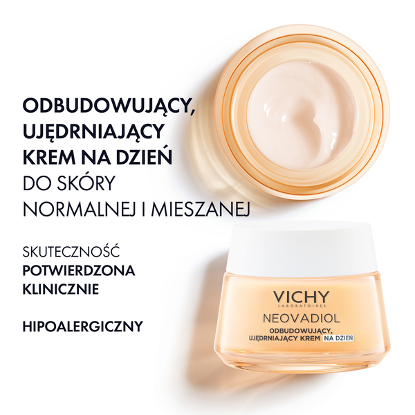 Vichy Neovadiol Kompleks Uzupełniający odbudowujący i ujędrniający krem na dzień dla skóry normalnej i mieszanej 50 ml
