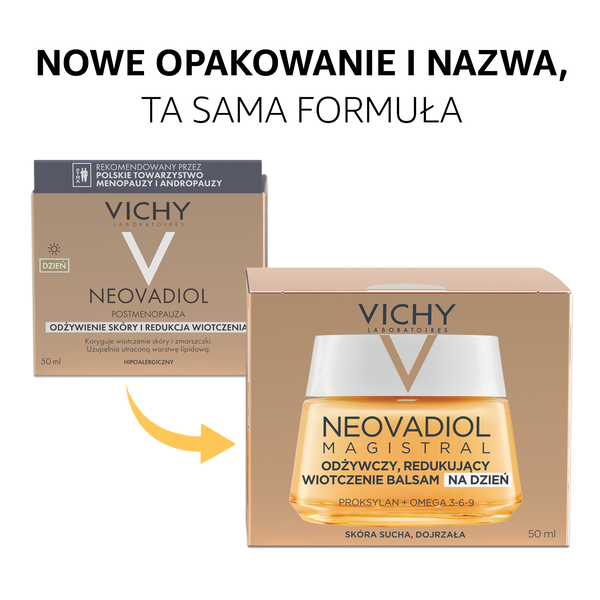 Vichy Neovadiol Magistral odżywczy i redukujący wiotczenie balsam na dzień 50 ml