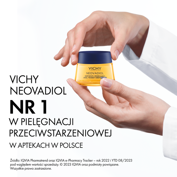 Vichy Neovadiol Magistral odżywczy i modelujący owal twarzy krem na noc 50 ml