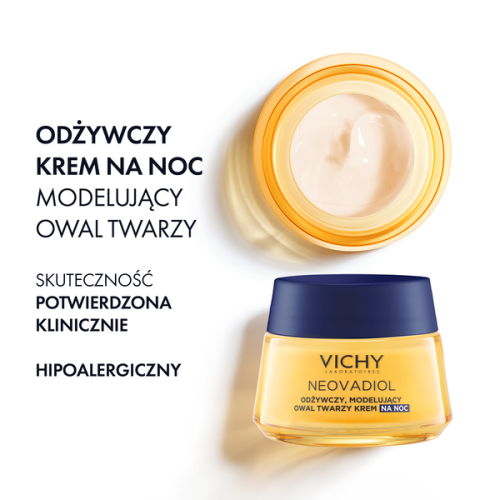 Vichy Neovadiol Magistral odżywczy i modelujący owal twarzy krem na noc 50 ml