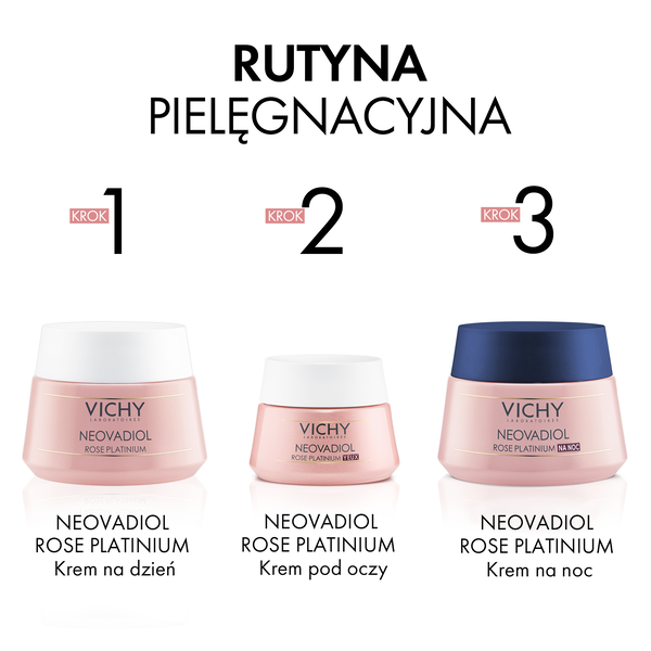 Vichy Neovadiol Rose Platinium wzmacniający i regenerujący krem na noc 50 ml